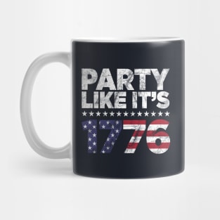 Party Like It's 1776 Independence Day Mug